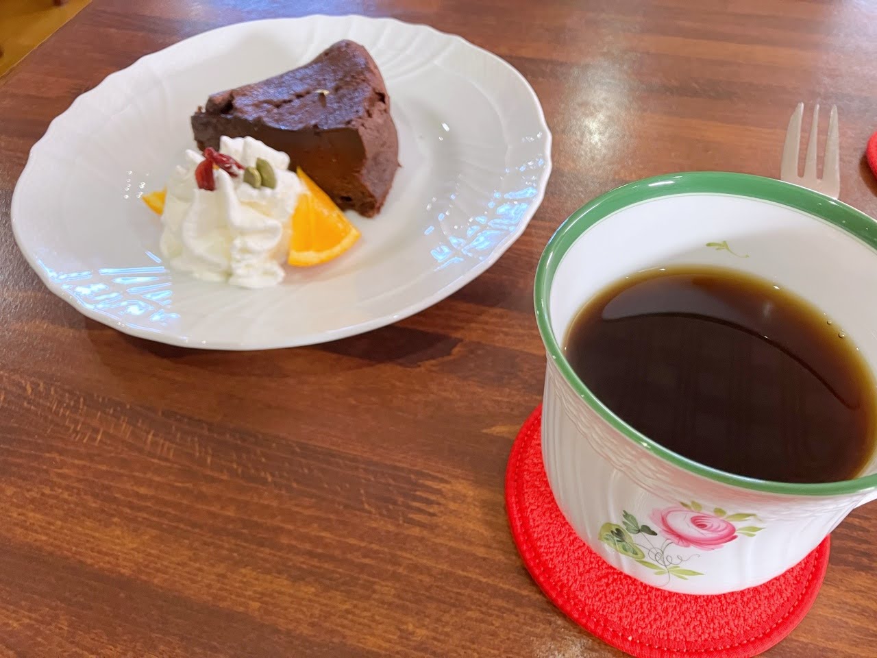 珈琲と音楽のお店 ソリストのスイーツ