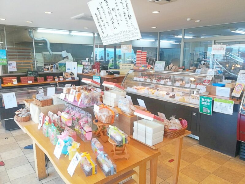 安曇野工房菜香の店内