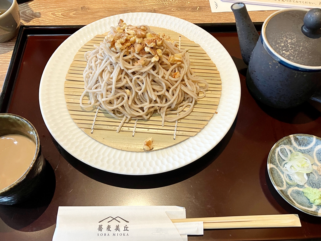 安曇野市「蕎麦 美丘 あづみの本店」のそば